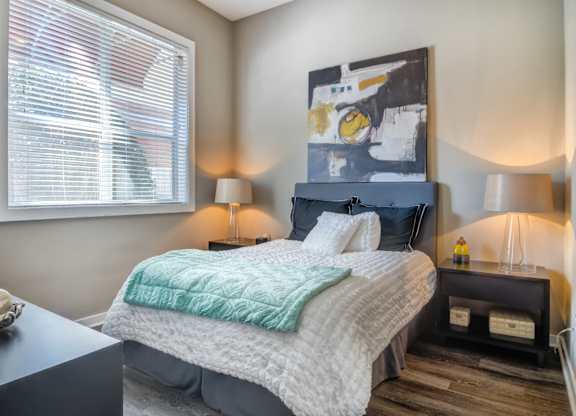 Pet-Friendly Apartments in Atlanta, GA - Biltmore at Midtown - Bedroom with Large Window