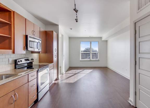 12 South Apartments - Nashville, TN - Luxury Kitchen with cabinet space and open concept floorplan.