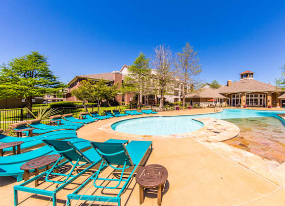 resort-style pool with spacious sundeck and available Wi-Fi