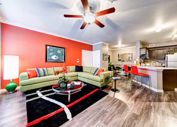 expansive open floor plans