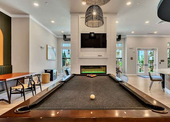 Apartments In Nashville for Rent - Octave Apartments - clubhouse pool table