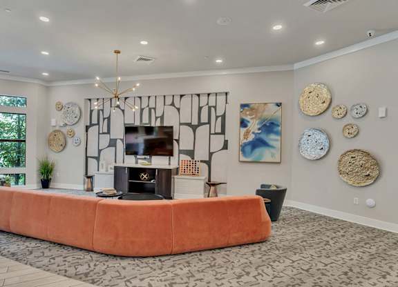 Apartments In Nashville for Rent - Octave Apartments - clubhouse relaxing area
