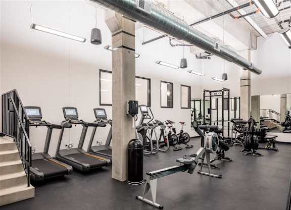 updated fitness center
