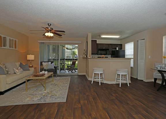 Stonegate Apartments in Palm Harbor, FL photo of updated kitchen with breakfast nook