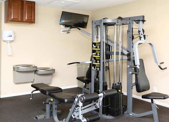 24-hour fitness center
