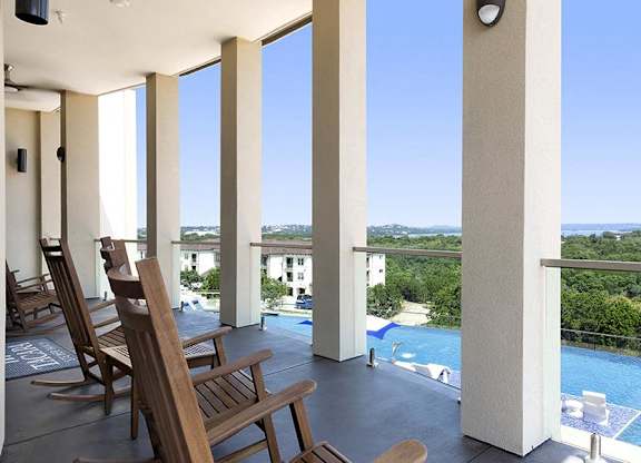 poolside pavilion