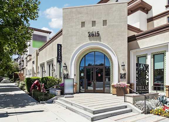 The front of a building with the number 2615 on it.