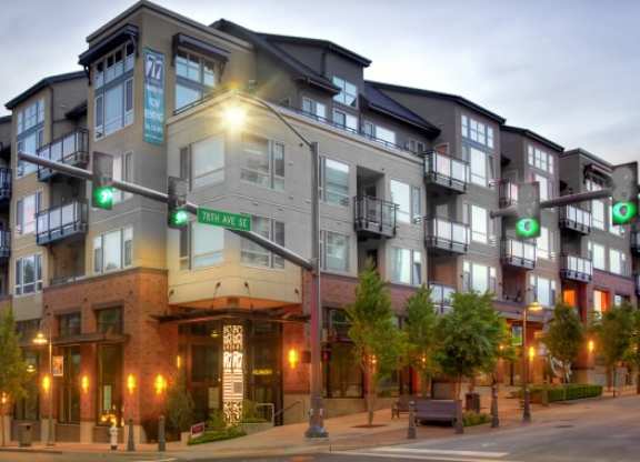 Exterior of building, mid-rise 4 story