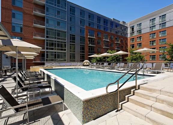 Photo of rooftop pool