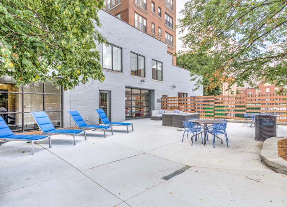 outdoor common area