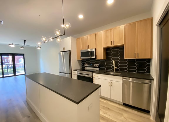 Kitchen & Living Space