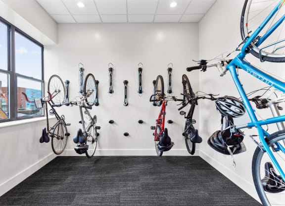 Secured Bike Room