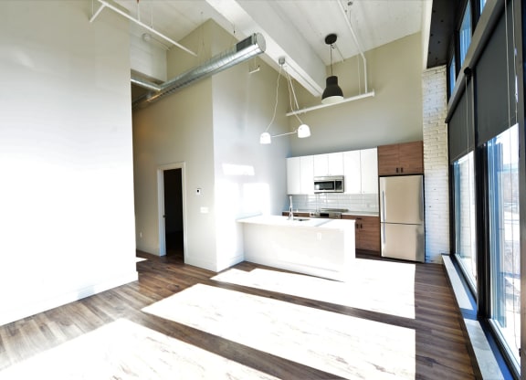 Kitchen & Living Space