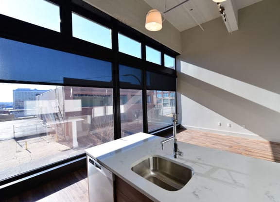 Kitchen & Living Space & Views