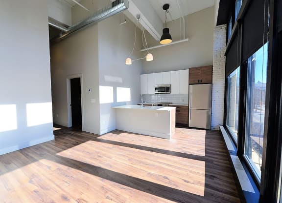 Kitchen & Living Space