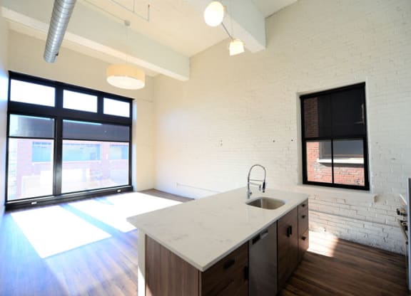 Kitchen & Living Space