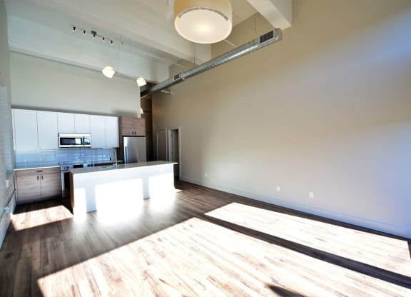 Kitchen & Living Space