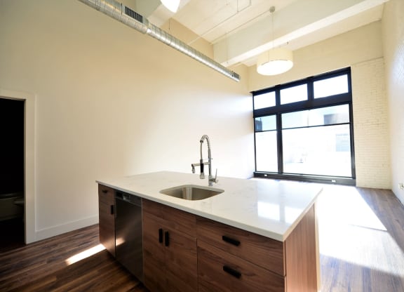 Kitchen & Living Space