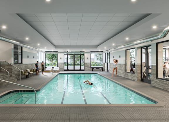 Coming Soon! Newly Renovated Pool At Lenox Club Apartments in National Landing VA 22202