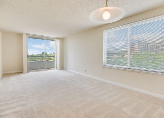 Apartment living and dining area  at Lenox Park, Maryland, 20910