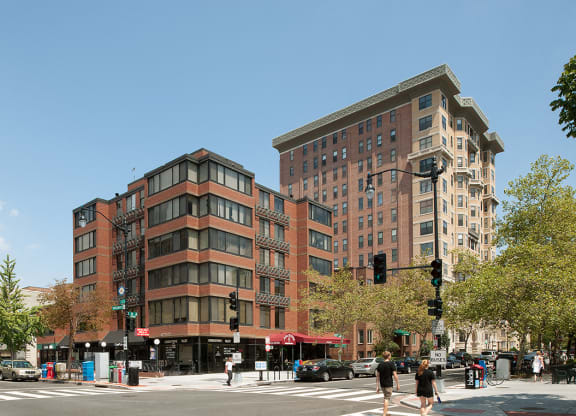 Building exterior at 1633 Q, Washington