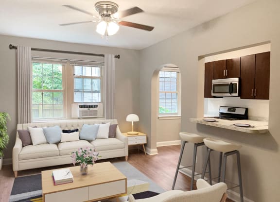 Modern Living Room at 2231 Ontario, Washington