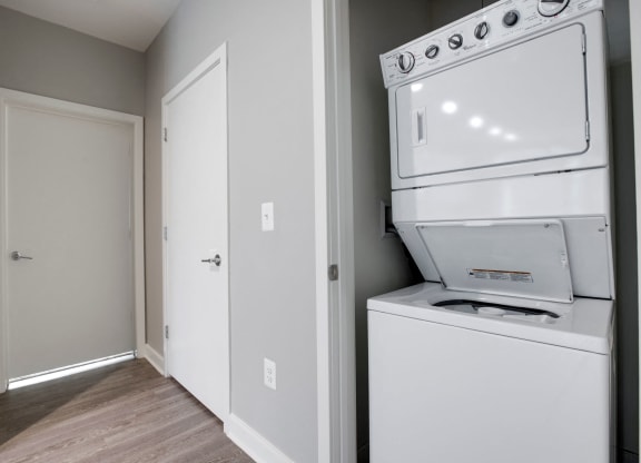 Two-bedroom washer and dryer at 2255 Wisconsin, Washington, 20007