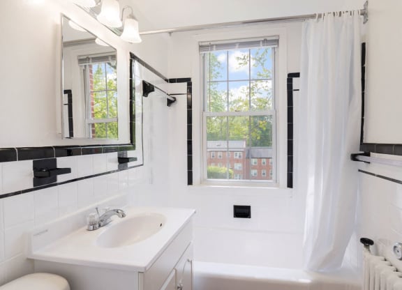 Bathroom at Park Crest Apartments, District of Columbia
