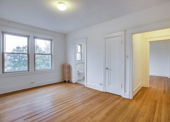 Two-bedroom living area at 4115 Wisconsin, Washington