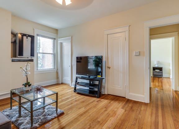 Living Room at 4115 Wisconsin, Washington, DC