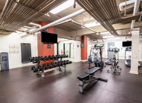 the gym at the collective venues old oak in chattanooga