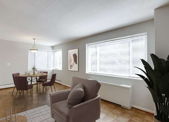Dining room at Legation House Apartments at 3737 Legation Street, NW, Washington, DC 20015
