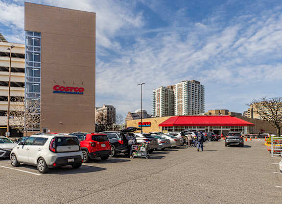 Costco Wholesale located blocks away from Lenox Club Apartments in National Landing, Arlington, VA