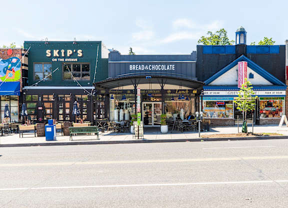 Bread & Chocolate, and other restaurants, are near The Livingston Apartments at 5437 Connecticut Avenue, NW, Washington,DC 20015