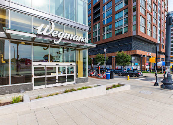 Wegmans grocery store near Mason Hall Apartments in Alexandria, VA