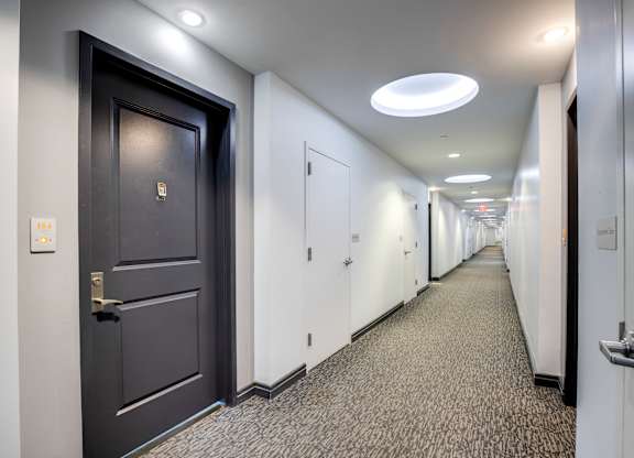 Hallway at Park Place at Petworth Apartments at 850 Quincy Street, NW, Washington, DC