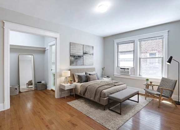 Studio apartment (virtually staged) at 4115 Wisconsin Avenue Apartments in Washington 20016n, DC