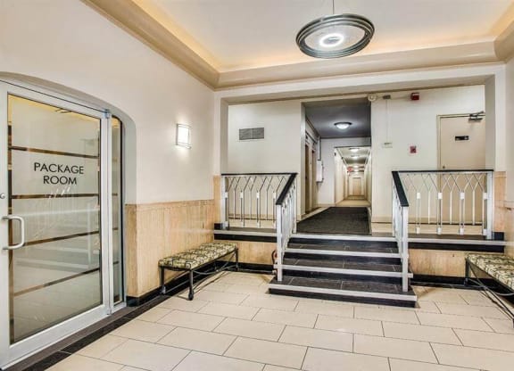 Lobby and Package Room at The York and Potomac Park, Washington
