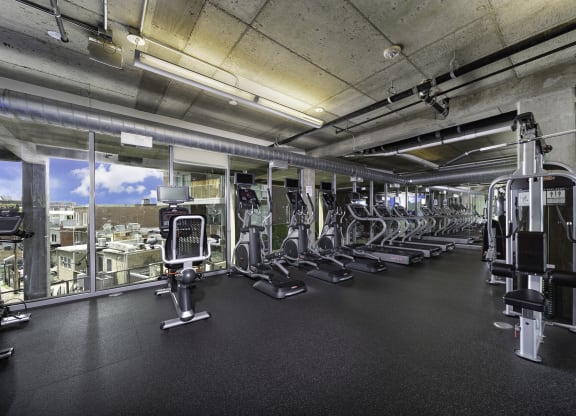 Fitness center at The Shay, Washington, District of Columbia