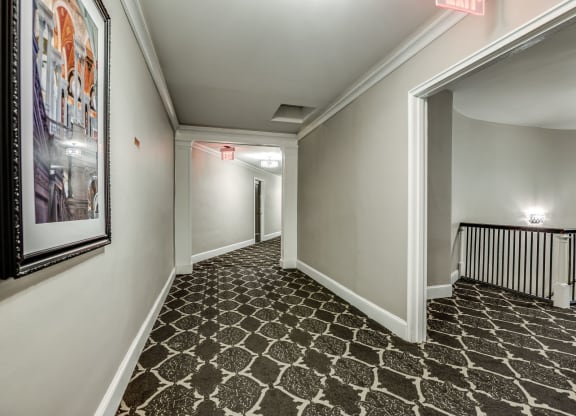 Hallway at President Madison, Washington, 20009