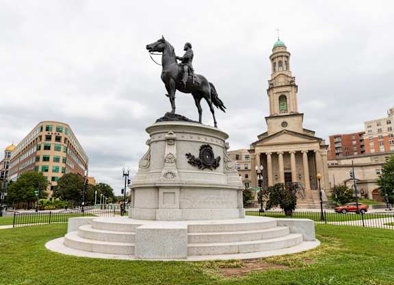 Thomas Circle near The Belvedere Apartments, 1301 Massachusetts Avenue, NW, Washington, DC 20005