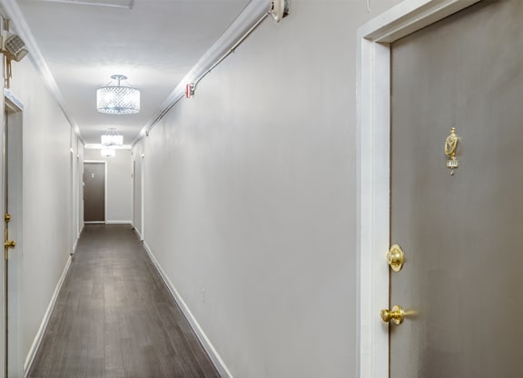 Building hallways at Diplomat, Washington, 20009