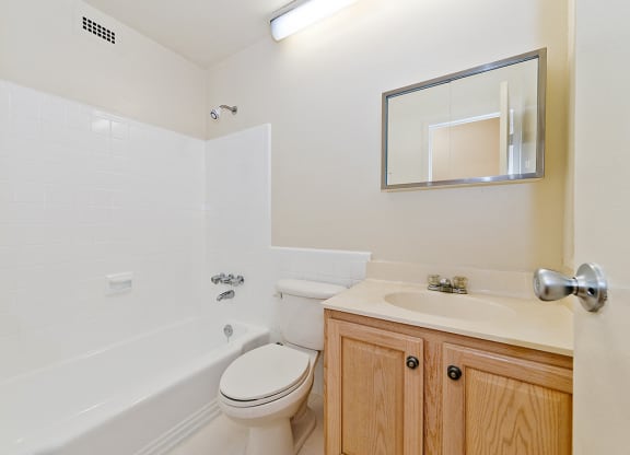 Bathroom at Legation House in Washington, DC 20015