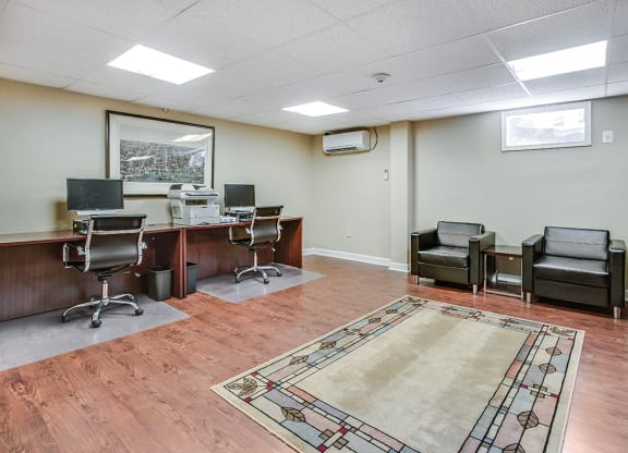 Business center at Mason Hall in Alexandria, VA 22314