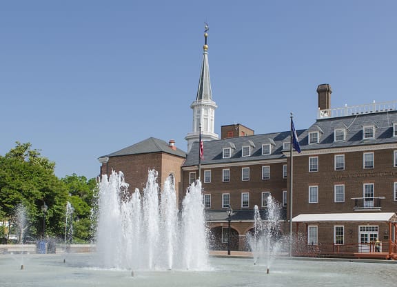 Alexandria City Hall in Old Town Alexandria, Virginia