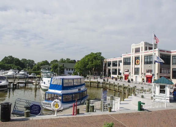 Waterfront in Old Town Alexandria, Virginia