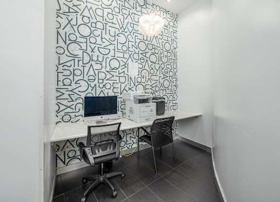 Business center at Park Place at Petworth Station in Washington, DC 20011