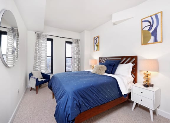 Beautiful bedroom (staged) at Park Place at Petworth, Washington, District of Columbia, 20011