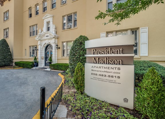 Building exterior at President Madison, Washington, 20009