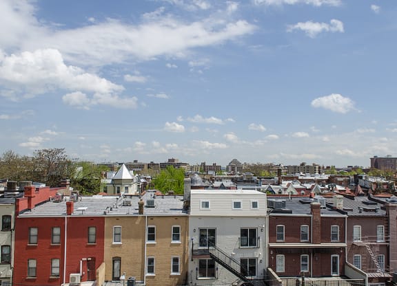 Rooftop view of Dupont Circle at President Madison, Washington, 20009